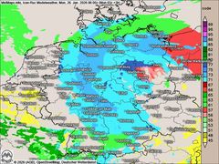 Extreme Gl&auml;ttelage im Nordosten