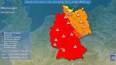 Eisregenfront kommt voran