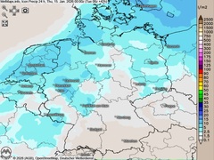 Wochenmitte gebietsweise nass